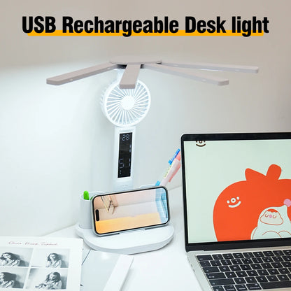 FocusBeam Pro – Premium 3-in-1 Productivity Desk Lamp